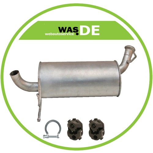 Auspuff endschalldämpfer - auspuff,